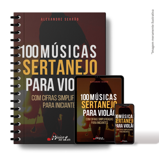 Caderno De Cifras Violão Sertanejo Raiz Vol.4 - 49 Músicas